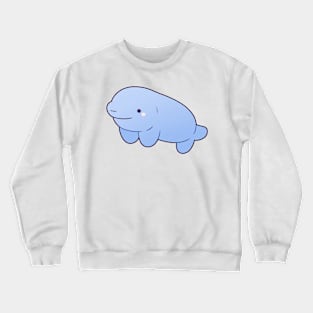 Blue Manatee Crewneck Sweatshirt